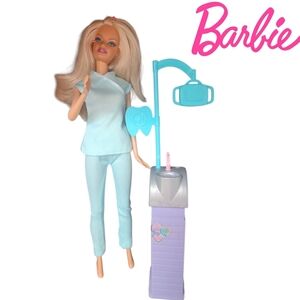 Barbie Dentist Doll with Dental Station Playset